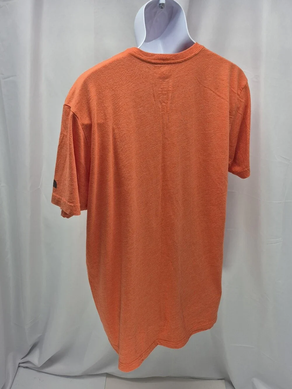 THE NORTH FACE Men’s XXL Orange Crewneck Pocket T-Shirt Colorblock Grey Casual